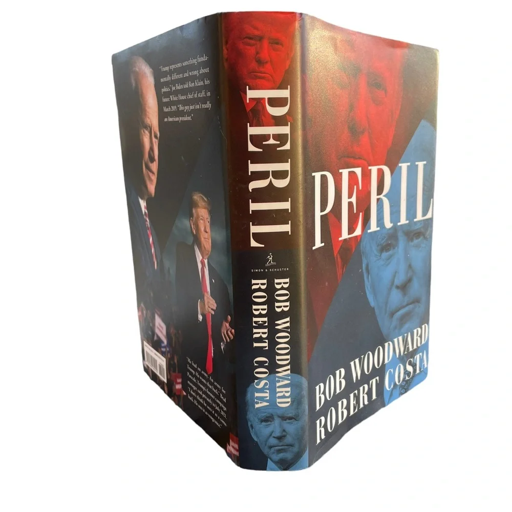 PERIL by Bob Woodward Robert Costa Hardcover Book Includes Photos